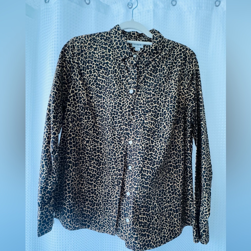 J.Crew ladies cotton button down